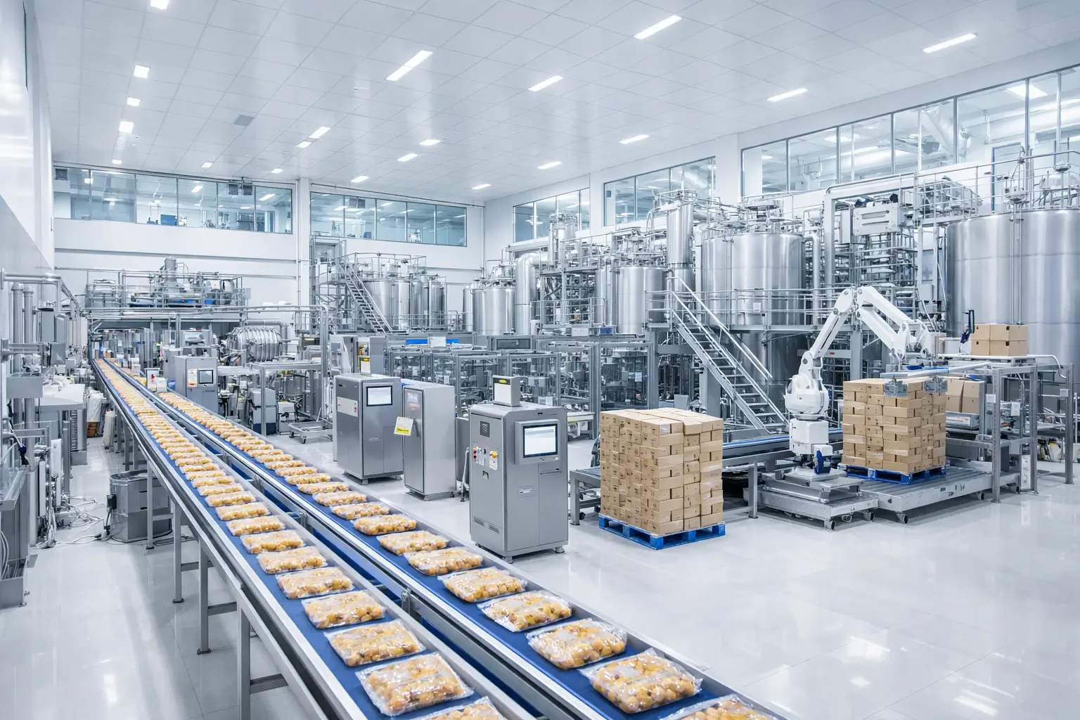 Image d'usine propre